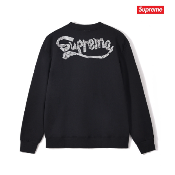 Supreme Chrome Script Crewneck